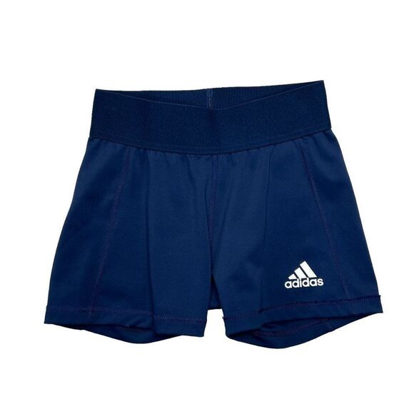 Adidas Techfit Volleyball Shorts Women's Size XS Blue Athletic Compression - Picture 1 of 7